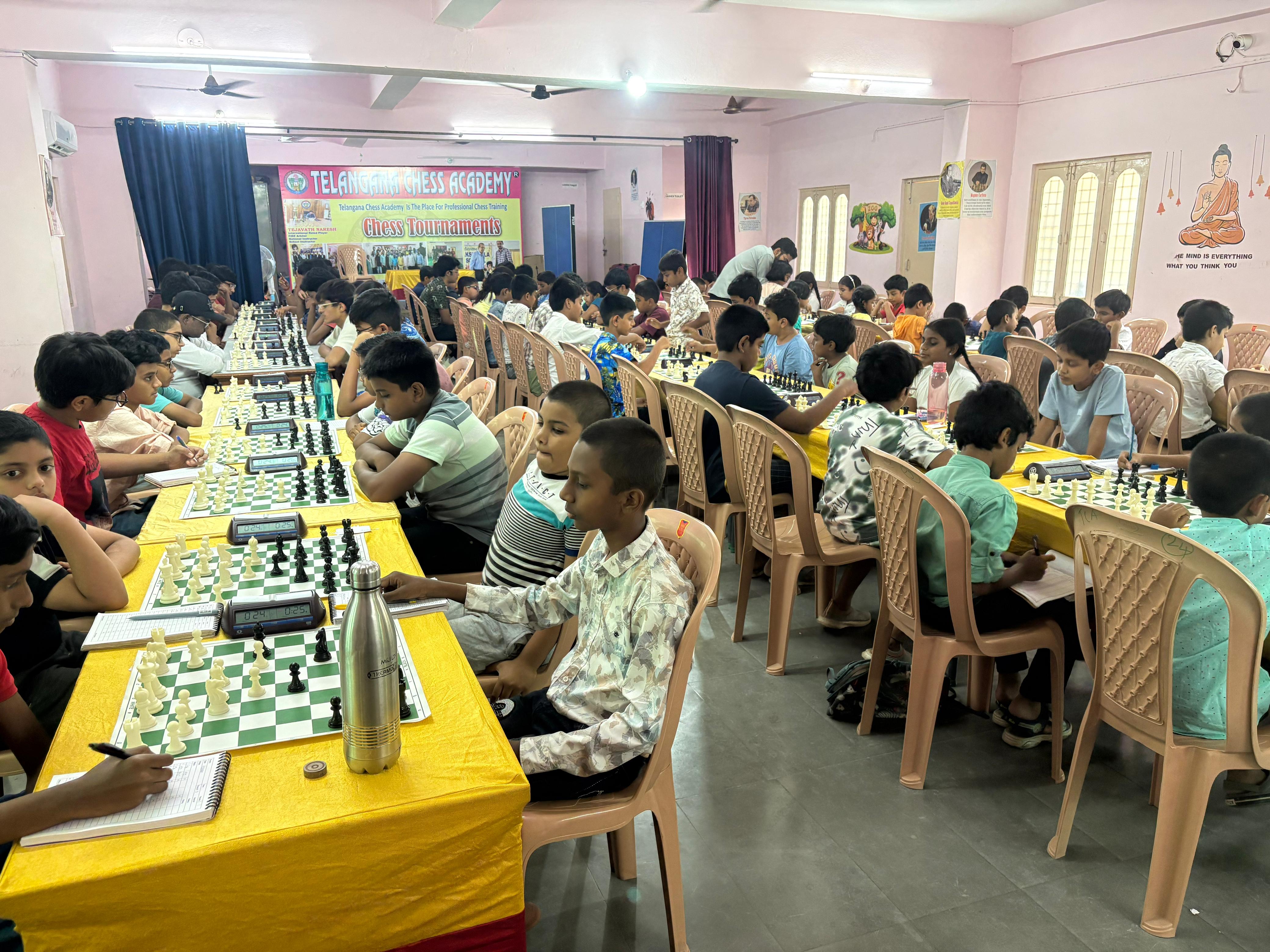 Telangana Chess Foundation Academy Training